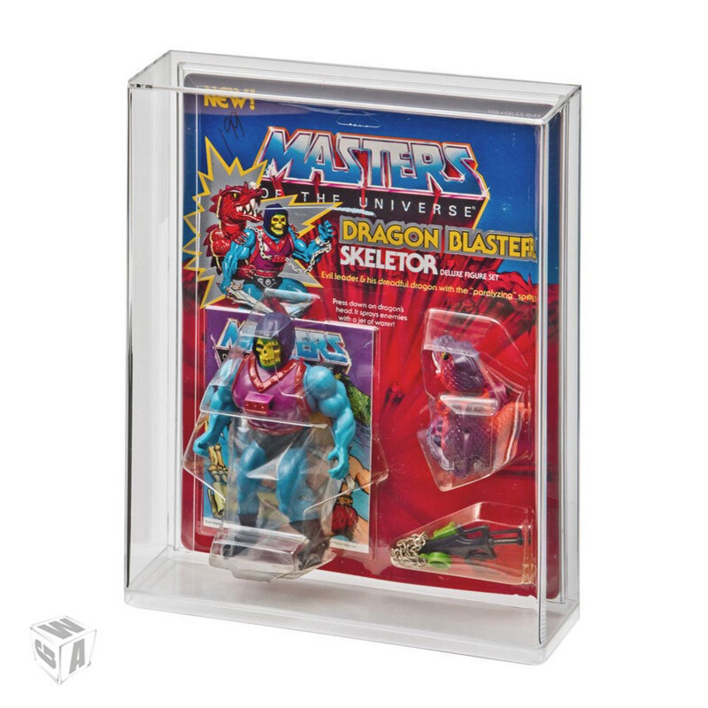 Masters Of The Universe Deluxe Carded Action Figure Display Case