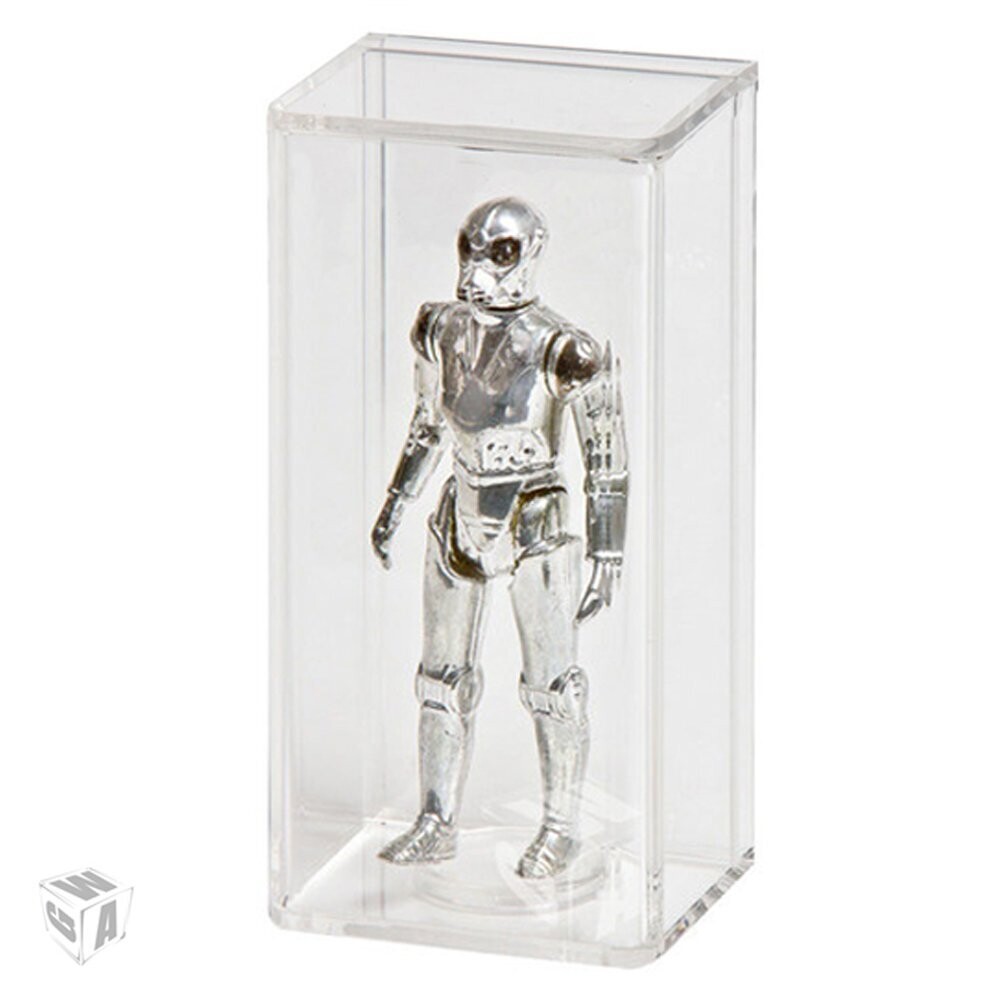 Loose Action Figure Acrylic Display Case: Standard 3.75″