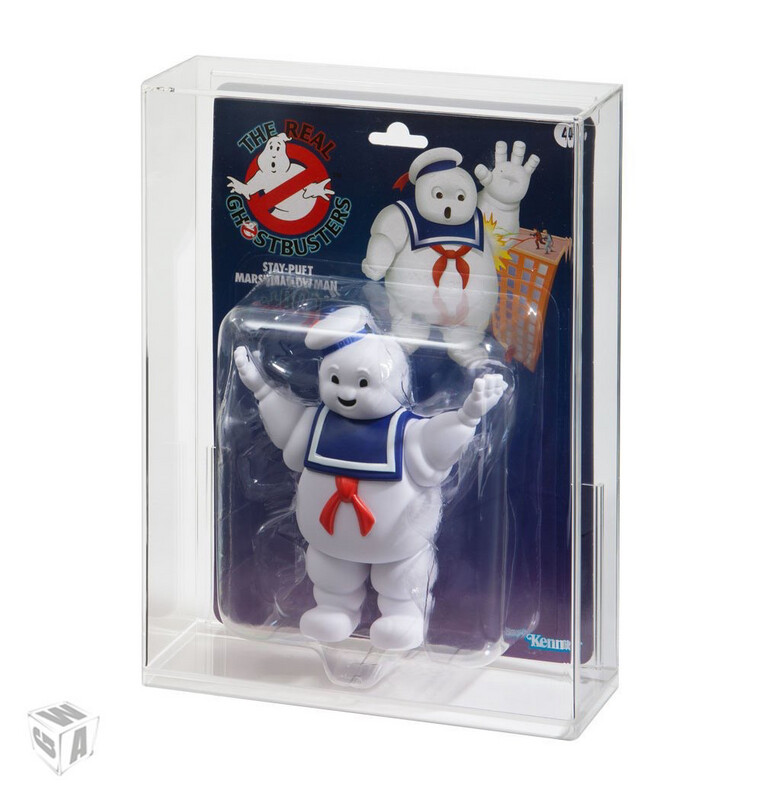 Kenner The Real Ghostbusters MOC Display Case (Deep Bubble) - Vintage &amp; Modern Reissue