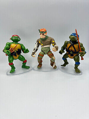 Teenage Mutant Ninja Turtles Action Figure Stands TMNT-C (5 Pack) - CLEAR