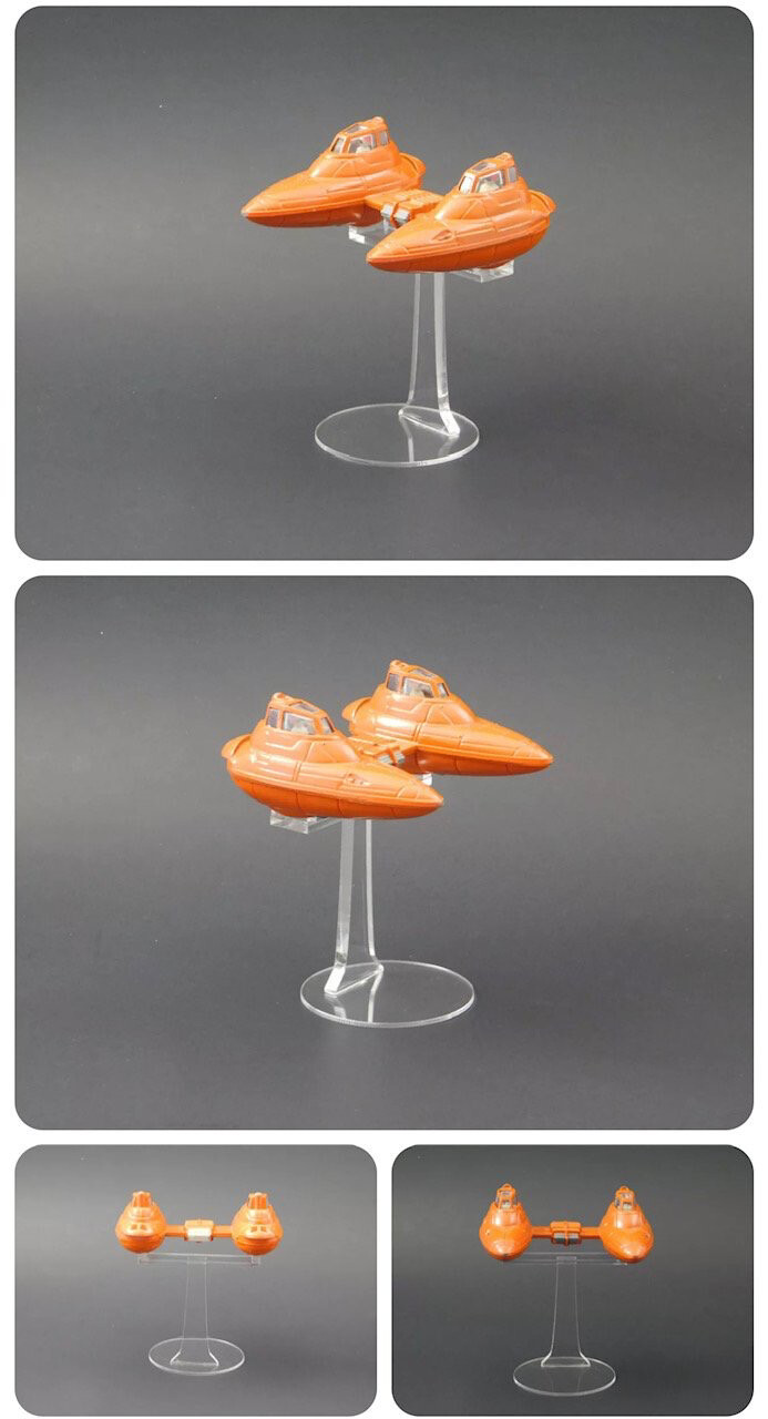 Cloud Car - Star Wars Vintage Die Cast Stand