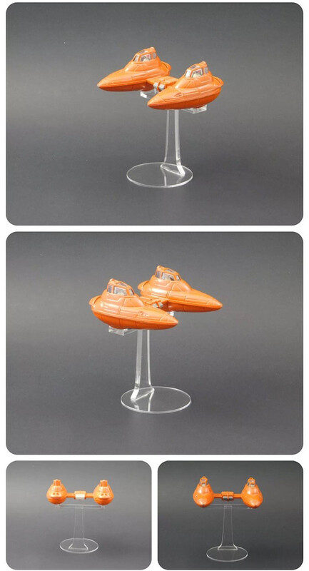 Cloud Car - Star Wars Vintage Die Cast Stand