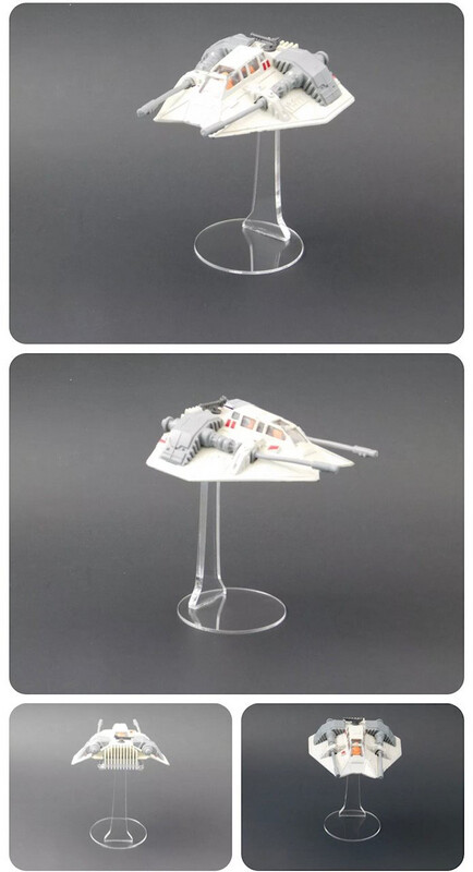 Snowspeeder - Star Wars Vintage Die Cast Ship Stand