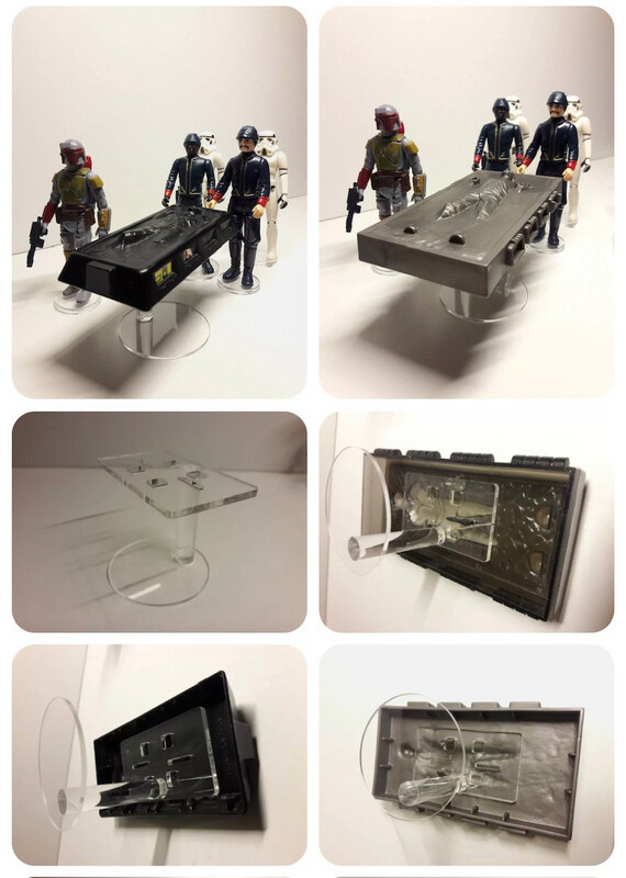 Horizontal Carbonite Block Display Stand - Star Wars