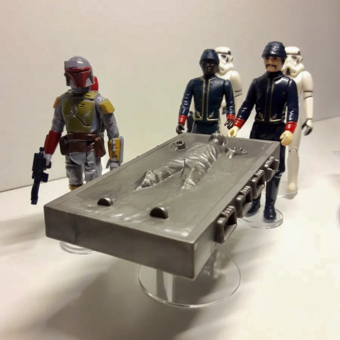 Horizontal Carbonite Block Display Stand - Star Wars