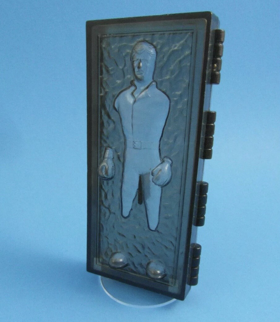 POTF Han Solo Carbonite Block Display Stand - Vintage Star Wars