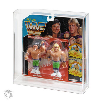 Hasbro Tag Team WWF Carded Figure Acrylic Display Case