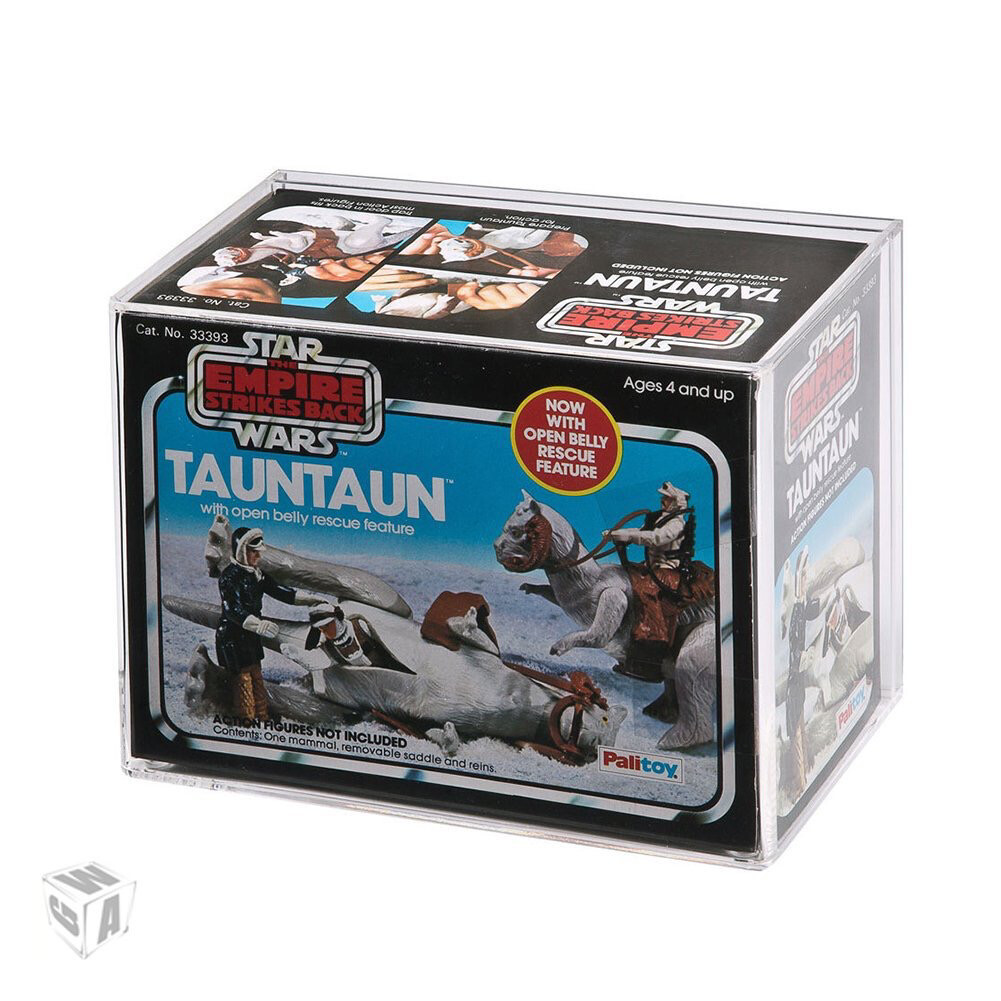 Taun Taun ( Open Belly ) Vintage Star Wars Acrylic Display Case