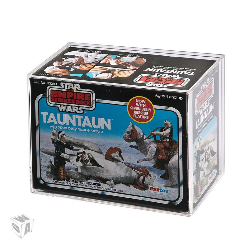 Taun Taun ( Open Belly ) Vintage Star Wars Acrylic Display Case