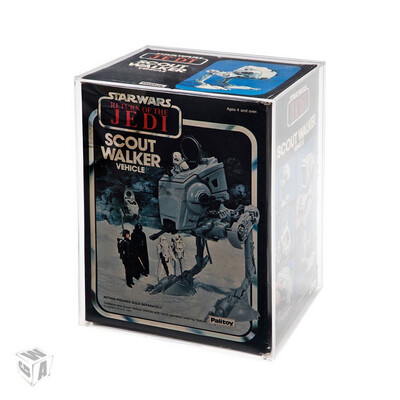 AT-ST Scout Walker Vintage Star Wars Acrylic Display Case