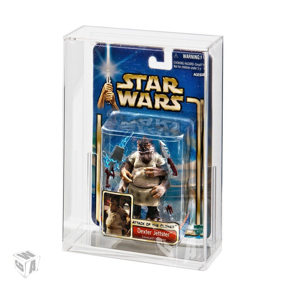Carded Action Figure Display Case - SUPER Deep Bubble Depth (70 mm)