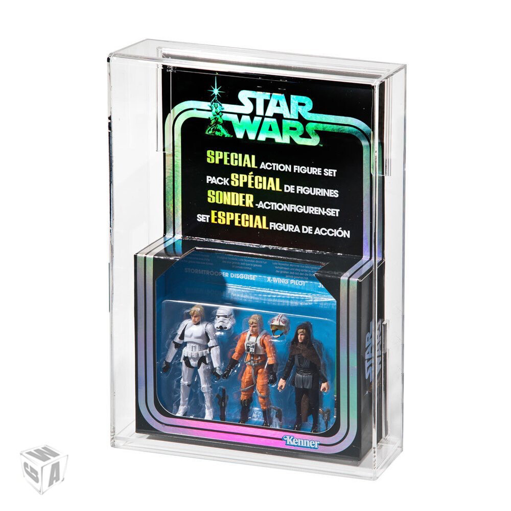 Star Wars TVC Modern 3 Pack Acrylic Display Case