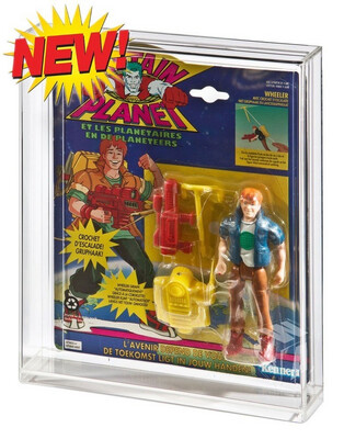 Kenner Captain Planet Action Figure Acrylic Display Case