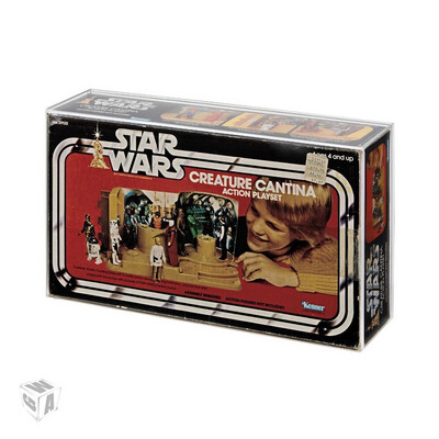 Star Wars Vintage Cantina Playset Acrylic Display Case - Kenner
