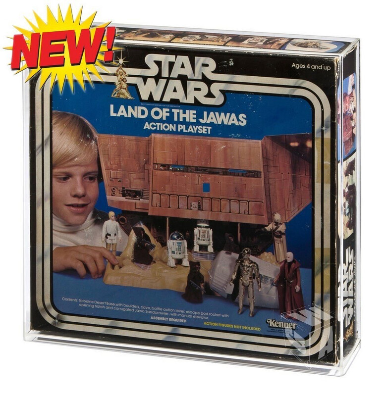 Bespoke Display Case – Kenner Land Of The Jawas