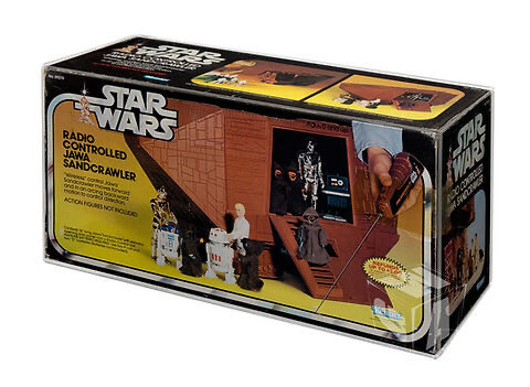 Star Wars &amp; ESB Boxed Sandcrawler Acrylic Display Case