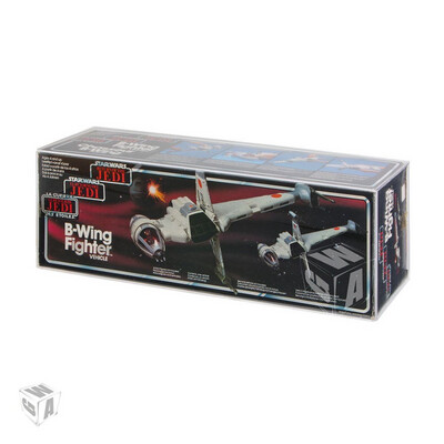 Tri-logo ROTJ B-Wing Fighter Star Wars Acrylic Display Case