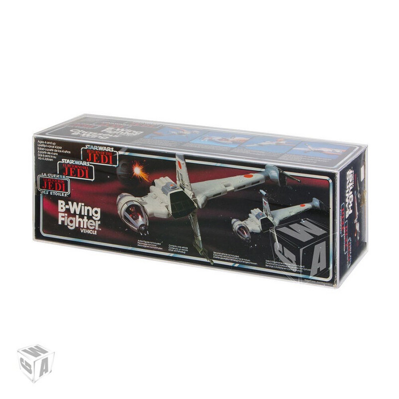 Tri-logo ROTJ B-Wing Fighter Star Wars Acrylic Display Case