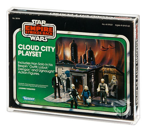 Kenner SEARS Cloud City Playset Star Wars Acrylic Display Case