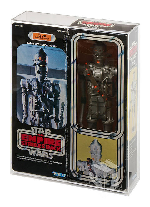 Star Wars &amp; ESB - 15&quot; Boxed Large Action Figure Doll Display Case