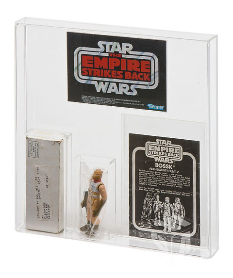ESB Bossk or ESB Survival Kit Star Wars Mailer Display Case