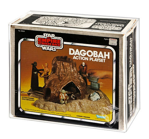 Kenner ESB Dagobah Star Wars Playset Acrylic Display Case