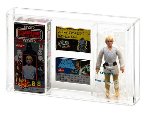 Star Wars Vintage POPY (Japanese) Boxed Action Figure Acrylic Display Case