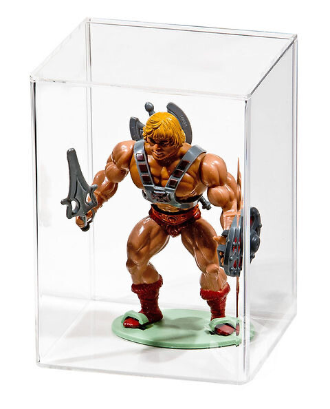 Masters Of The Universe Loose Action Figure Acrylic Display Case