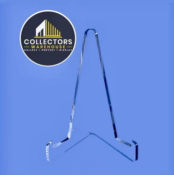 Premium Acrylic Trading Card Display Stand - 10 Pack