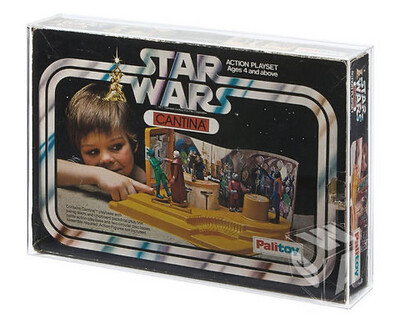 Palitoy Star Wars Cantina &amp; Droid Factory Acrylic Display Case