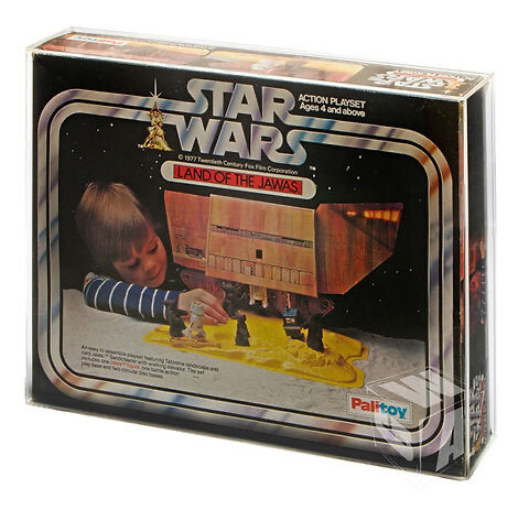 Palitoy Star Wars Land of the Jawas Playset Acrylic Display Case