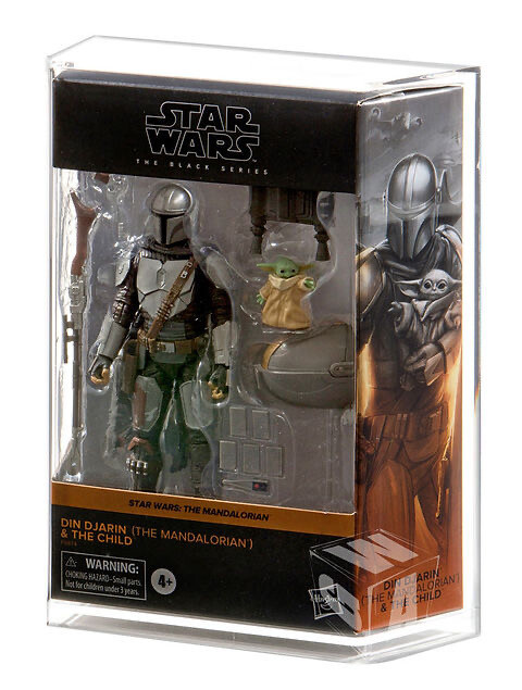 Star Wars Black Series Deluxe 6&quot; MIB Star Wars Acrylic Display Case