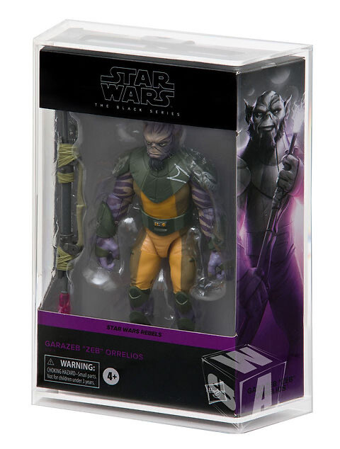 Star Wars Black Series Deluxe 6&quot; MIB Star Wars Acrylic Display Case