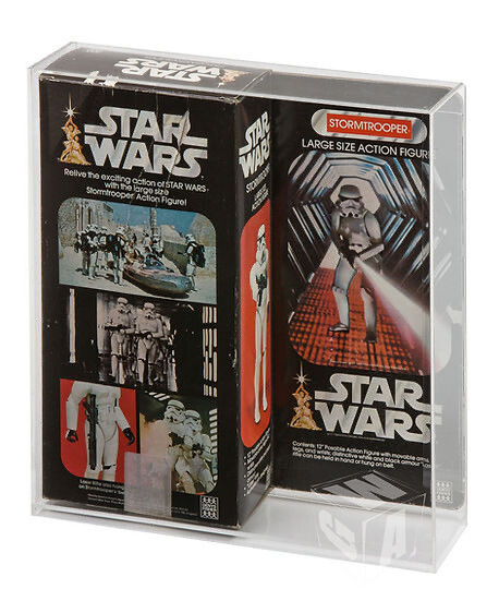 Star Wars &amp; ESB - 12&quot; Boxed Large Action Figure Doll Display Case (Deep)