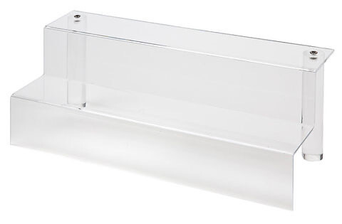 Acrylic Display Steps - Small (2 Tier)