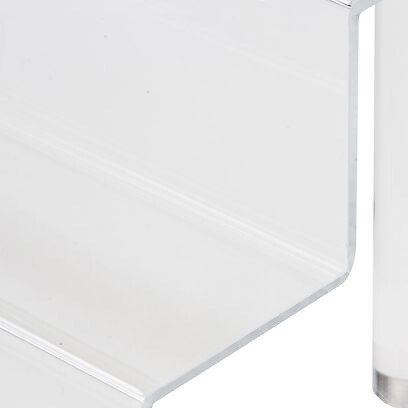 Acrylic Display Steps - Small (2 Tier)
