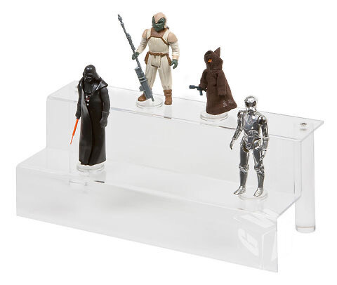Acrylic Display Steps - Small (2 Tier)