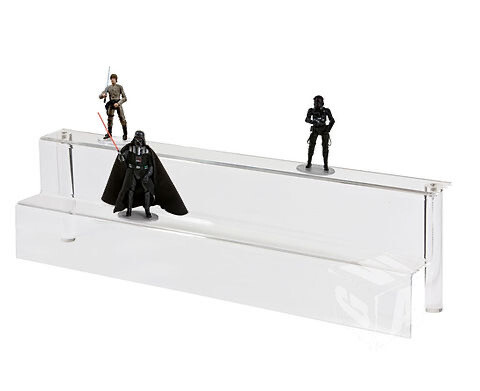 Acrylic Display Steps - EXTRA Large 55cm (2 Tier) - IKEA BESTA