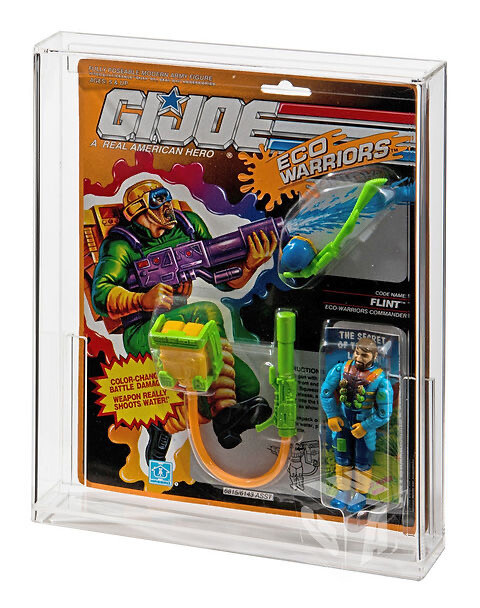 GI-Joe Wide Cardback Acrylic Display Case