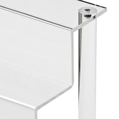 Acrylic Display Steps - EXTRA Large 55cm (2 Tier) - IKEA BESTA