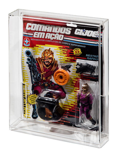 GI-Joe Wide Cardback Acrylic Display Case