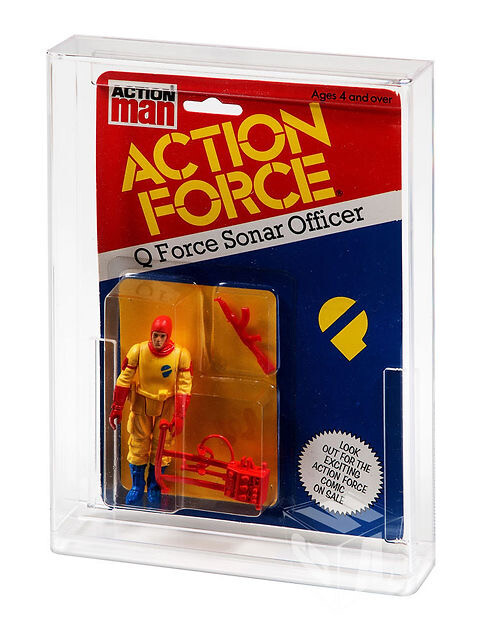 Carded Action Figure (MOC) Acrylic Display Case - Standard (30 mm) Bubble Depth