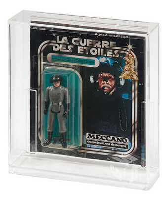Meccano (Square Card) Star Wars Vintage Action Figure Display Case