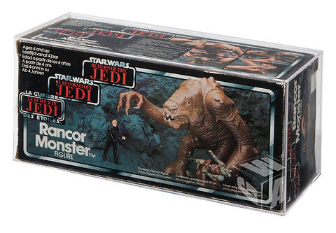 Star Wars ROTJ TRI-LOGO Rancor Acrylic Display Case