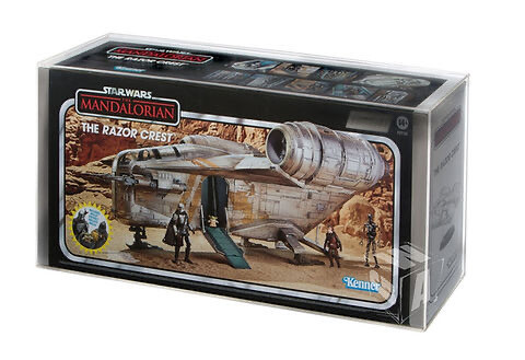 Hasbro The Vintage Collection Haslab Razor Crest MIB Acrylic Display Case
