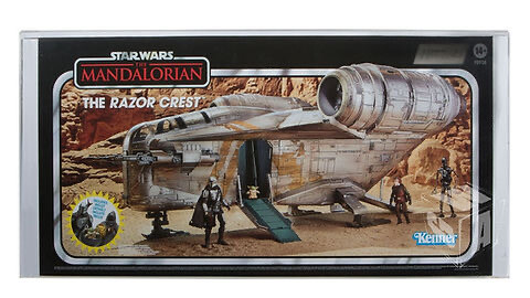 Hasbro The Vintage Collection Haslab Razor Crest MIB Acrylic Display Case