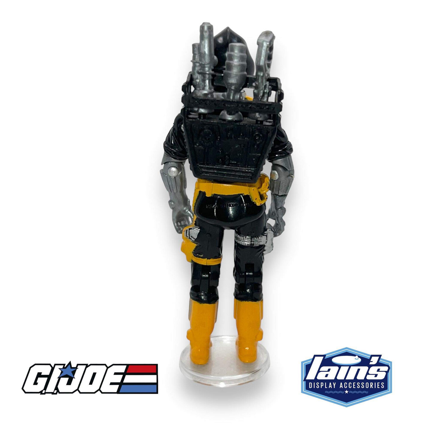 G.I Joe Action Figure Display Stands - 20 Pack - Clear