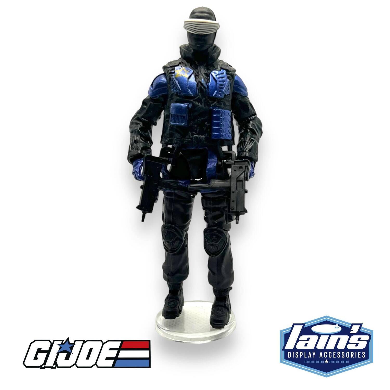 G.I Joe Action Figure Display Stands - 20 Pack - Clear
