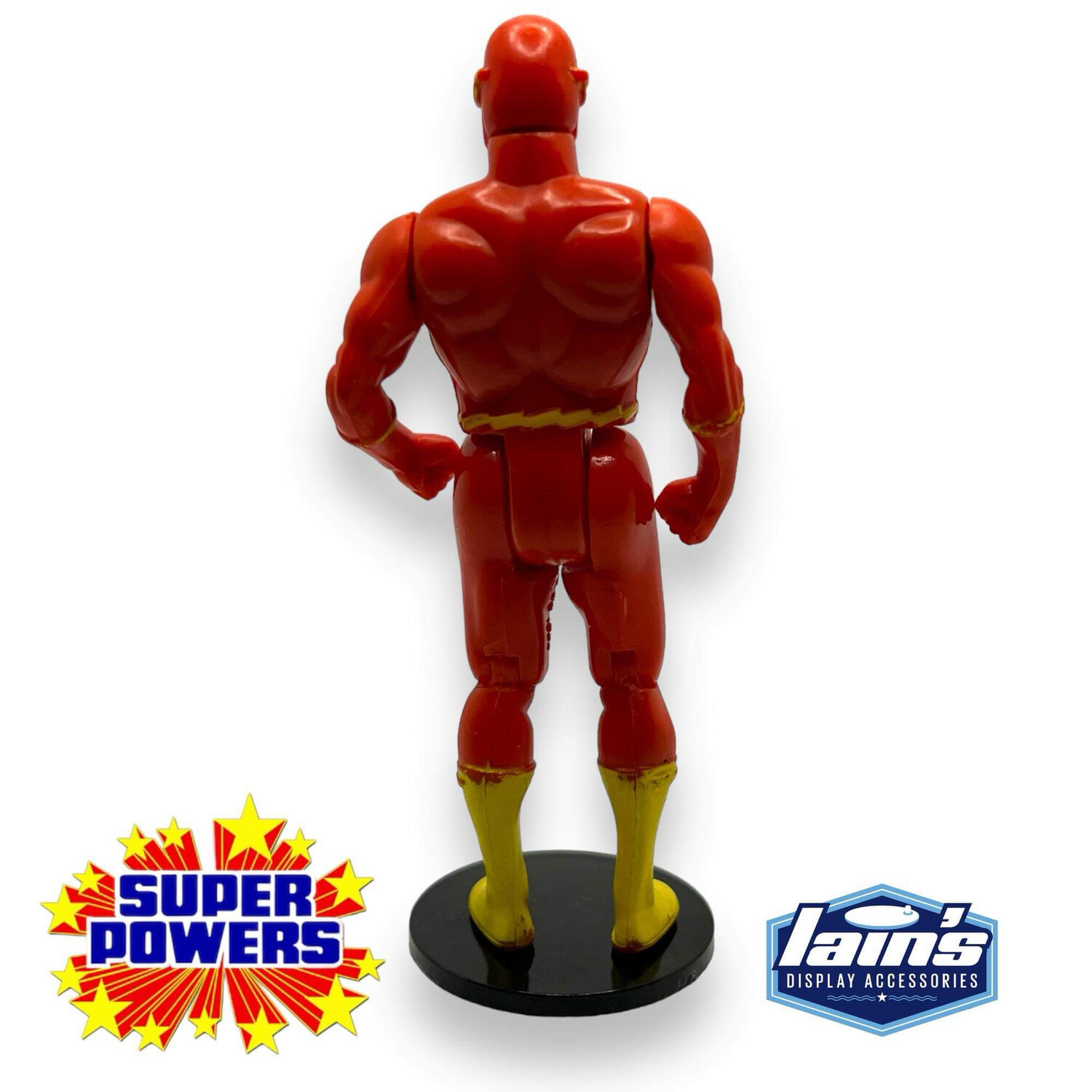 Kenner Super Powers Vintage Action Figure Stands - 1.5” BLACK (20 Pack)