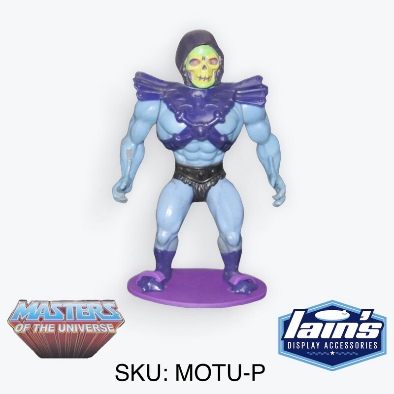 Masters Of the Universe Action Figure Stands (5 Pack) - PURPLE